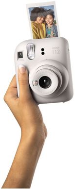 Камера миттєвого друку Fujifilm INSTAX Mini 12 CLAY WHITE