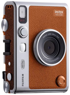 Гібридна камера моментального друку FUJIFILM Instax Mini Evo Brown