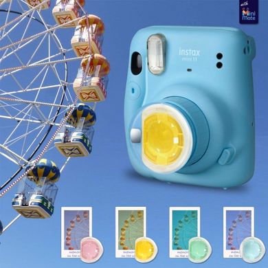 Камера Моментальної Друку Fujifilm Instax Mini 11 Blue Camera з Аксесуарами