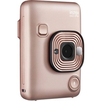 Фотокамера миттєвого друку Fujifilm Instax Mini LiPlay Blush Gold