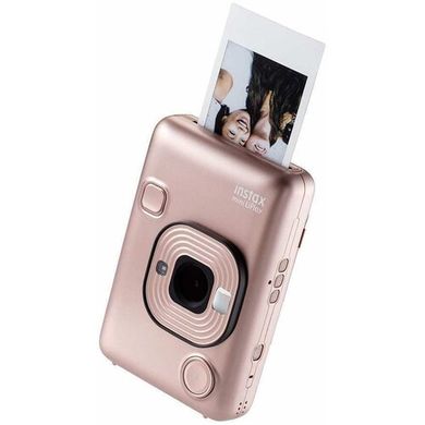 Фотокамера моментальной печати Fujifilm Instax Mini LiPlay Blush Gold