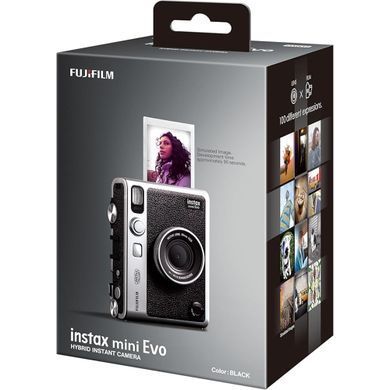 Гібридна камера Instax Mini EVO Black (Чорна)