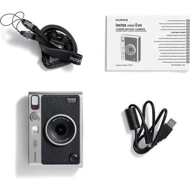 Гібридна камера Instax Mini EVO Black (Чорна)