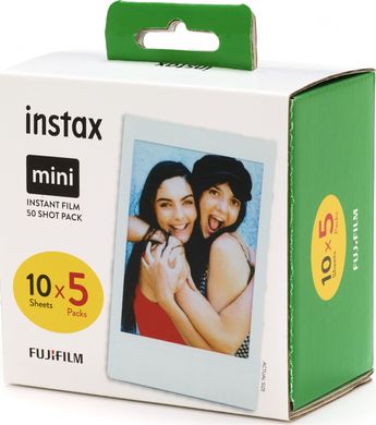 Картридж (Фотобумага) Fujifilm Colorfilm Instax Mini Glossy (5х10шт.)