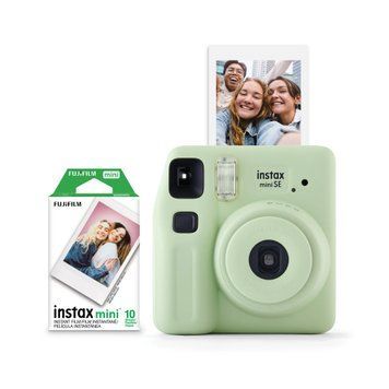 Подарунковий набір Instax Mini SE колір Green (Зелений) + 1 касета (10фото)