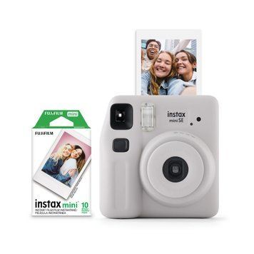 Камера миттєвого друку Instax Mini SE Gray + 1 картридж (10 фото)