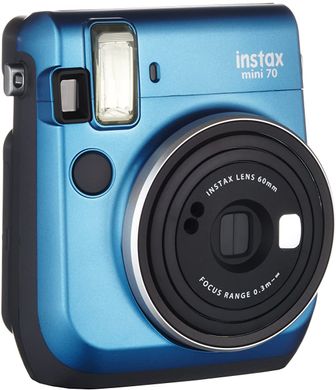 Комплект фотоапарат Fujifilm Instax Mini 70 Blue + кейс + картридж 2х10