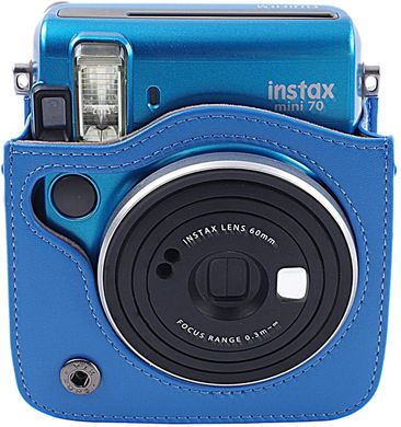 Набор фотоаппарат Fujifilm Instax Mini 70 Blue + кейс + картридж 2х10