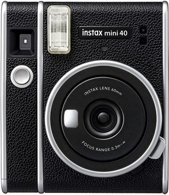 Фотокамера миттєвого друку Fujifilm Instax Mini 40 Black