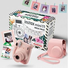 Камера моментальной печати FUJIFILM Instax mini 11 Blush Pink Mega Pack