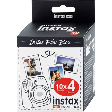 Фотобумага / Картриджи для Fujifilm instax Mini GLOSSY Color film 40 sheets