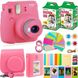 Камера моментального друку Fujifilm Instax Mini 9 Pink з подарунковим набором Аксесуарів 1