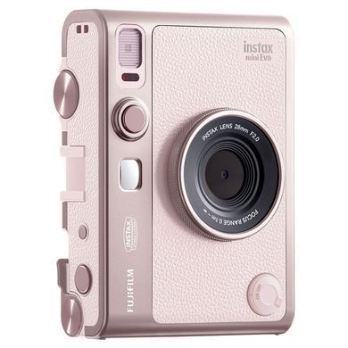 Гібридна камера Instax Mini EVO Jentle Rose (Рожева)