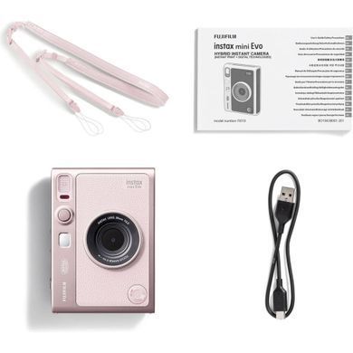 Гібридна камера Instax Mini EVO Jentle Rose (Рожева)