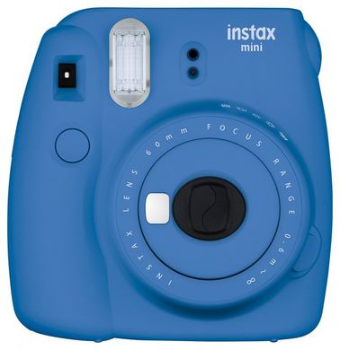 Камера моментальной печати Fujifilm Instax Mini 9 Cobalt Blue с подарочным набор аксессуаров