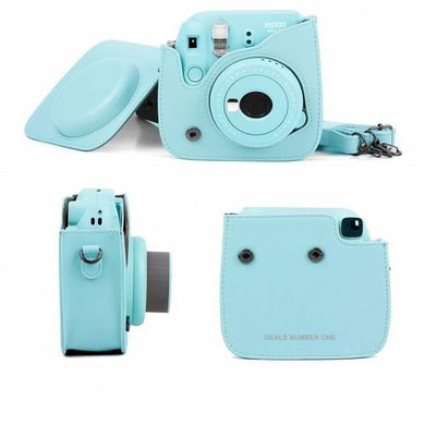 Камера моментальной печати Fujifilm Instax Mini 9 Ice Blue с подарочным набор аксессуаров